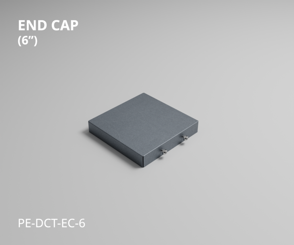 Premier Elevator 6-inch elevator duct end cap PE-DCT-EC-6