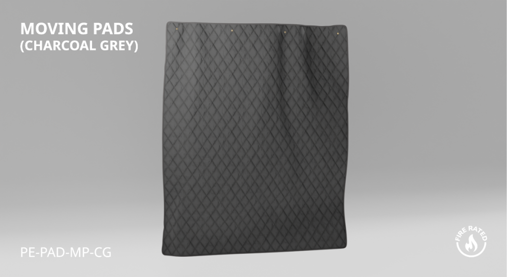 Premier Elevator charcoal grey fire-rated elevator moving pad PE-PAD-MP-CG