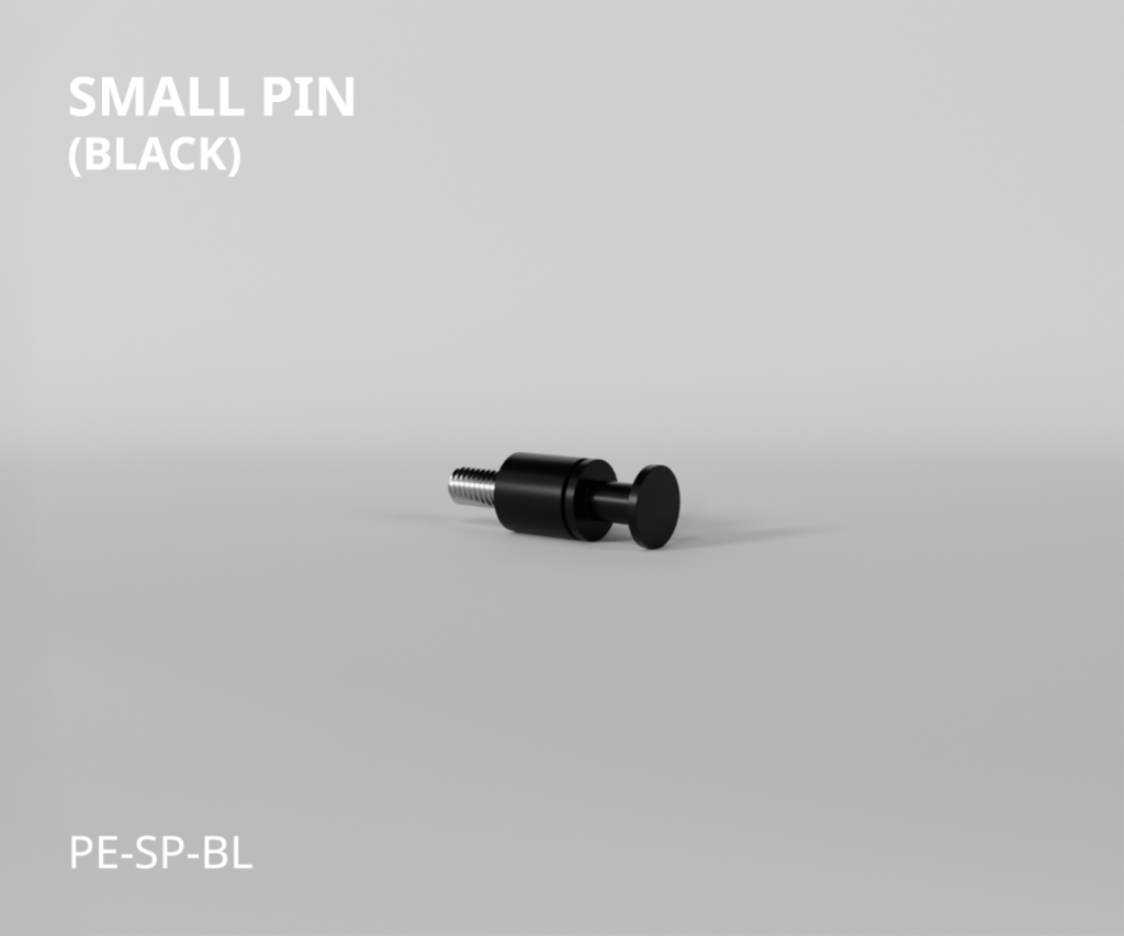 Premier Elevator black elevator pad pin PE-SP-BL